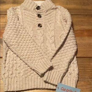 Cat and jack NWT toddler boy sweater 4T